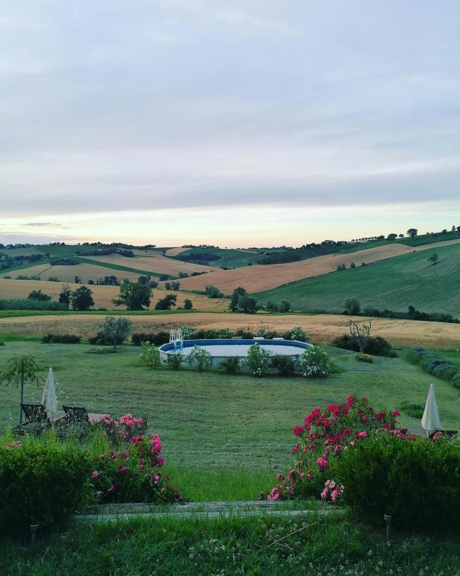 Il Giardino Nella Valle Belvedere Ostrense Екстер'єр фото