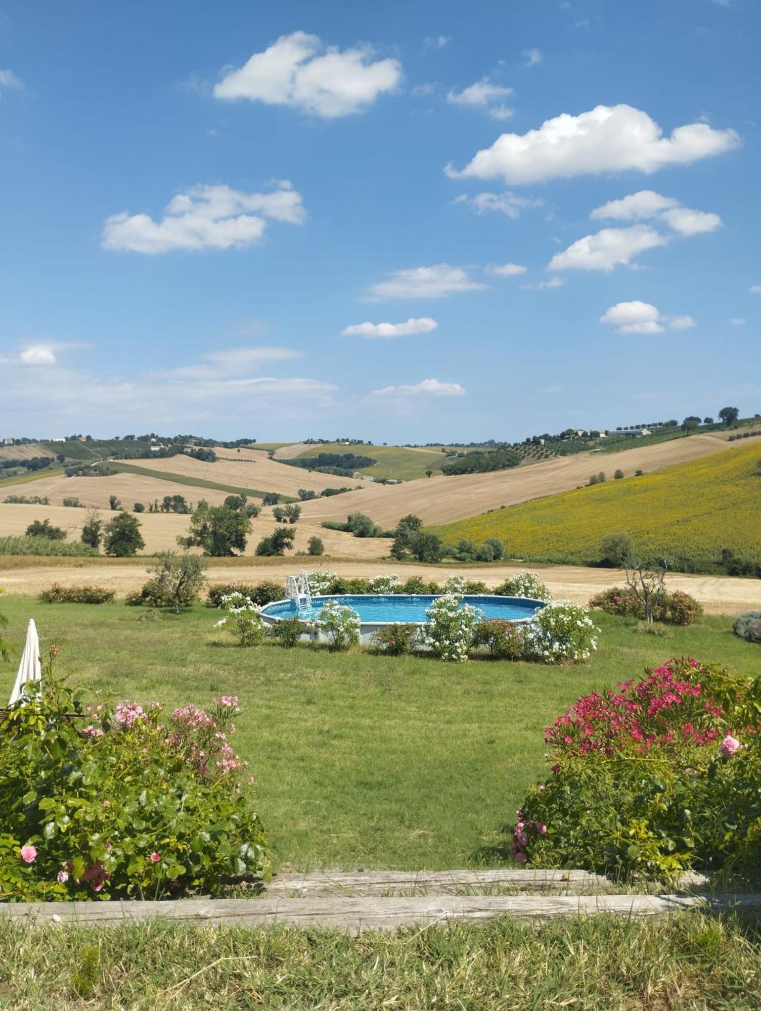 Il Giardino Nella Valle Belvedere Ostrense Екстер'єр фото
